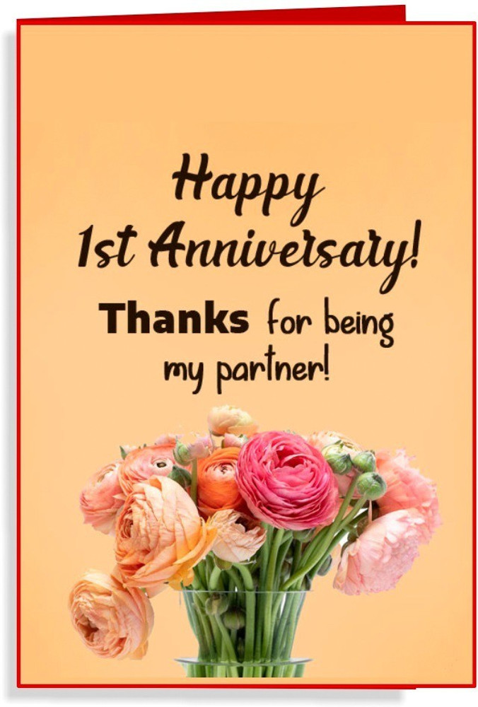 Happy 1st Anniversary Husband