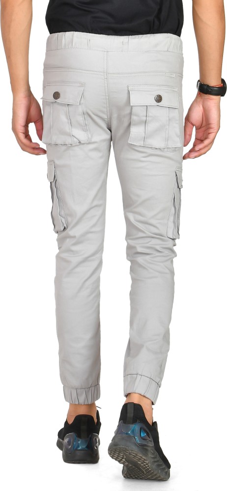 Buy SSoShHub Men's Cotton Regular Fit 6 Pocket Cargo Pants Regular