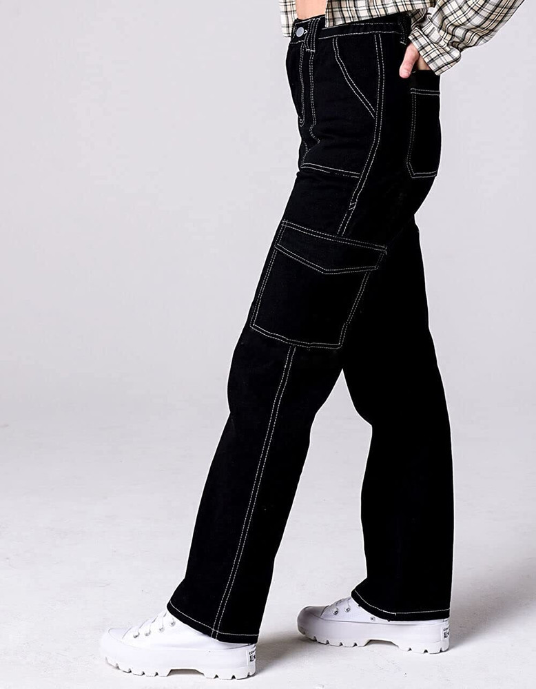 ZESHE MESHE Flared Men Black Jeans - Buy ZESHE MESHE Flared Men Black Jeans  Online at Best Prices in India | Flipkart.com