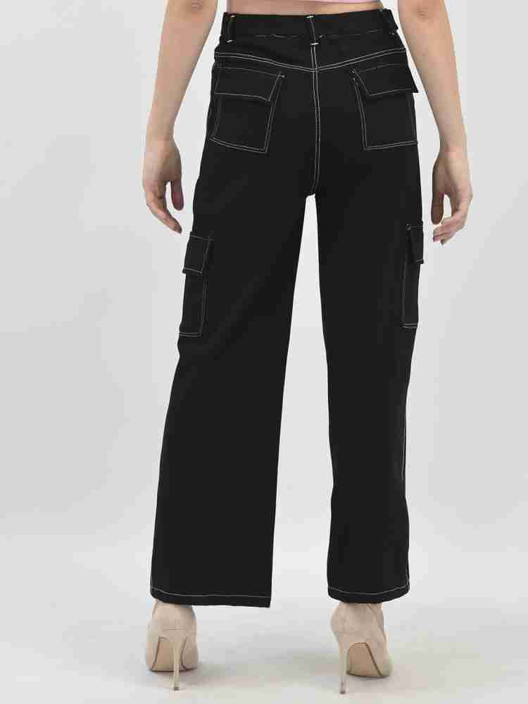 FNOCKS Regular Fit Women Beige Trousers - Buy FNOCKS Regular Fit Women  Beige Trousers Online at Best Prices in India
