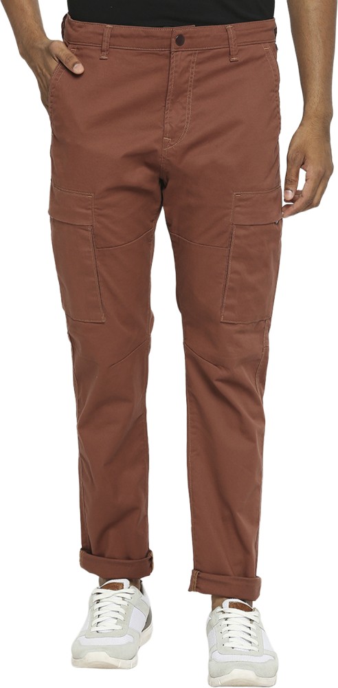 Buy Killer Beige Slim Fit Mid Rise Trousers for Men Online  Tata CLiQ