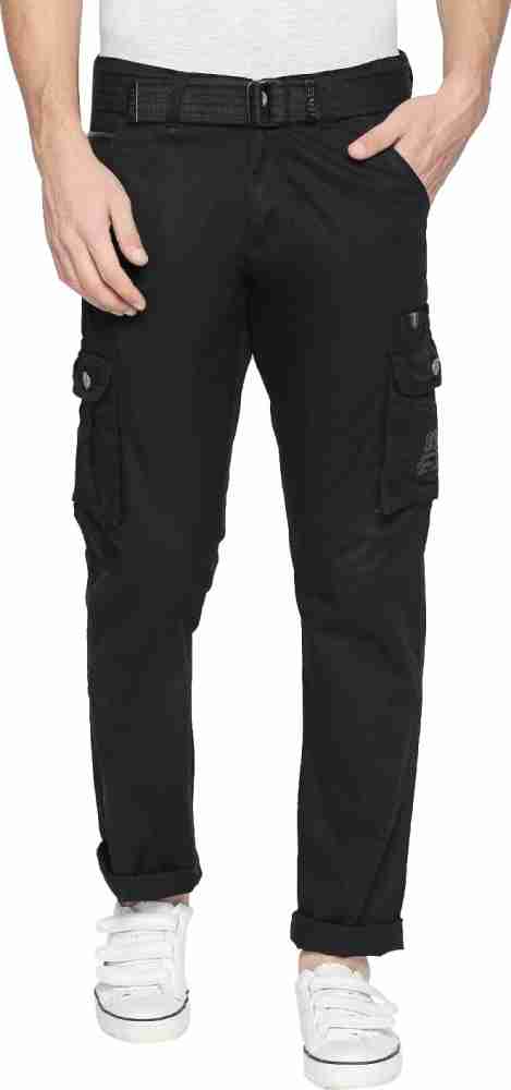 Buy Ho Bindaass Mens Slim fit Cargo Pant, Stretchable six Pocket Cargo  Trousers for Men