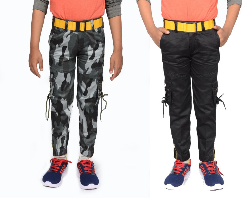 Farlucci Six Pocket-Stylish Pants/Jogger Jeans | Navy Blue color Boys Cargos