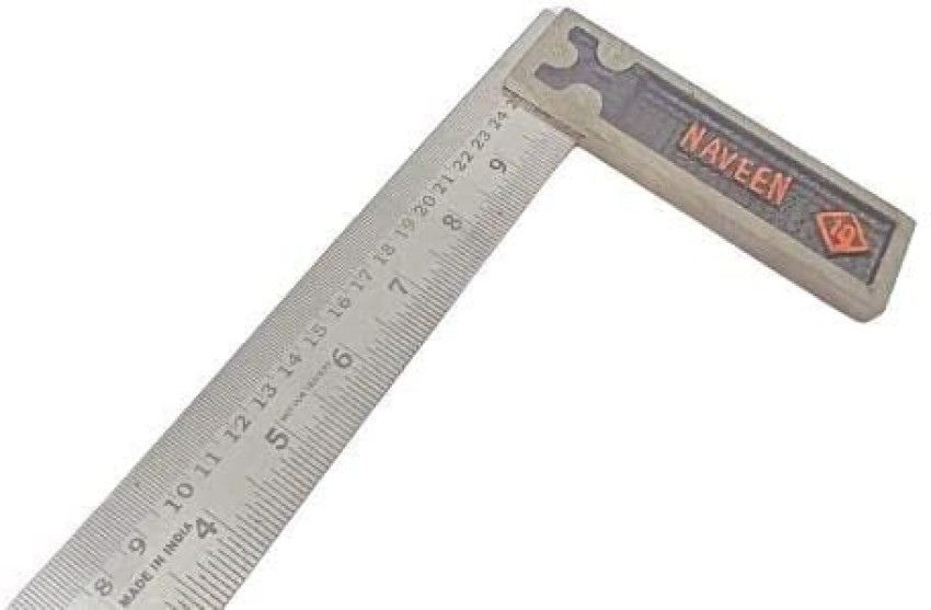 B K Jagan and Co Stainless Steel Try Square Scale Ruler Measurement Tool  (10Inch) Tri-Square Price in India - Buy B K Jagan and Co Stainless Steel Try  Square Scale Ruler Measurement