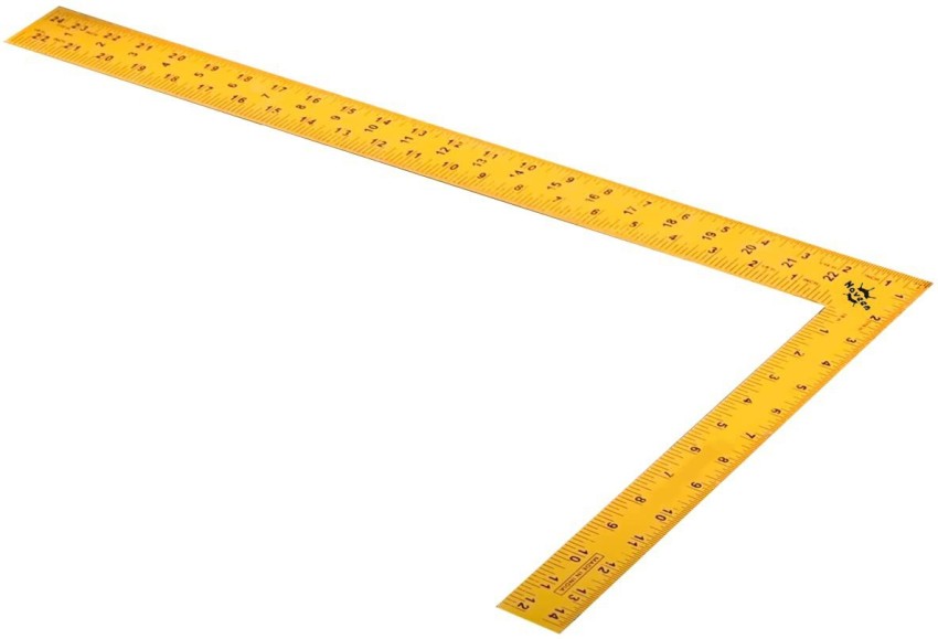 Kundan Stainless Steel Tailor Square Ruler