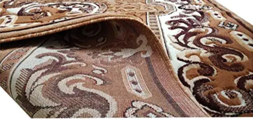 Ra handloom carpet Gold Silk Carpet - Buy Ra handloom carpet Gold Silk  Carpet Online at Best Price in India