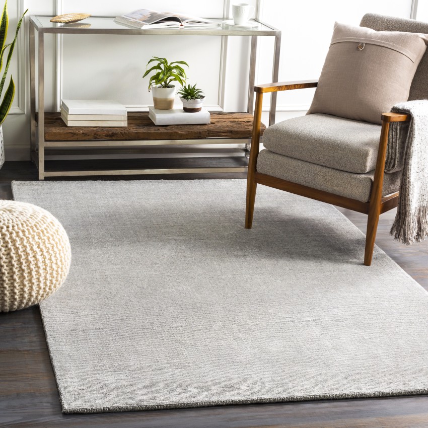 Surya Living Grey Wool Nylon Carpet