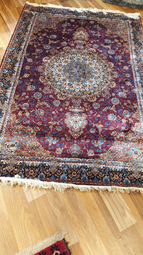 KASHMIR HANDLOOM Multicolor Wool Carpet - Buy KASHMIR HANDLOOM Multicolor  Wool Carpet Online at Best Price in India
