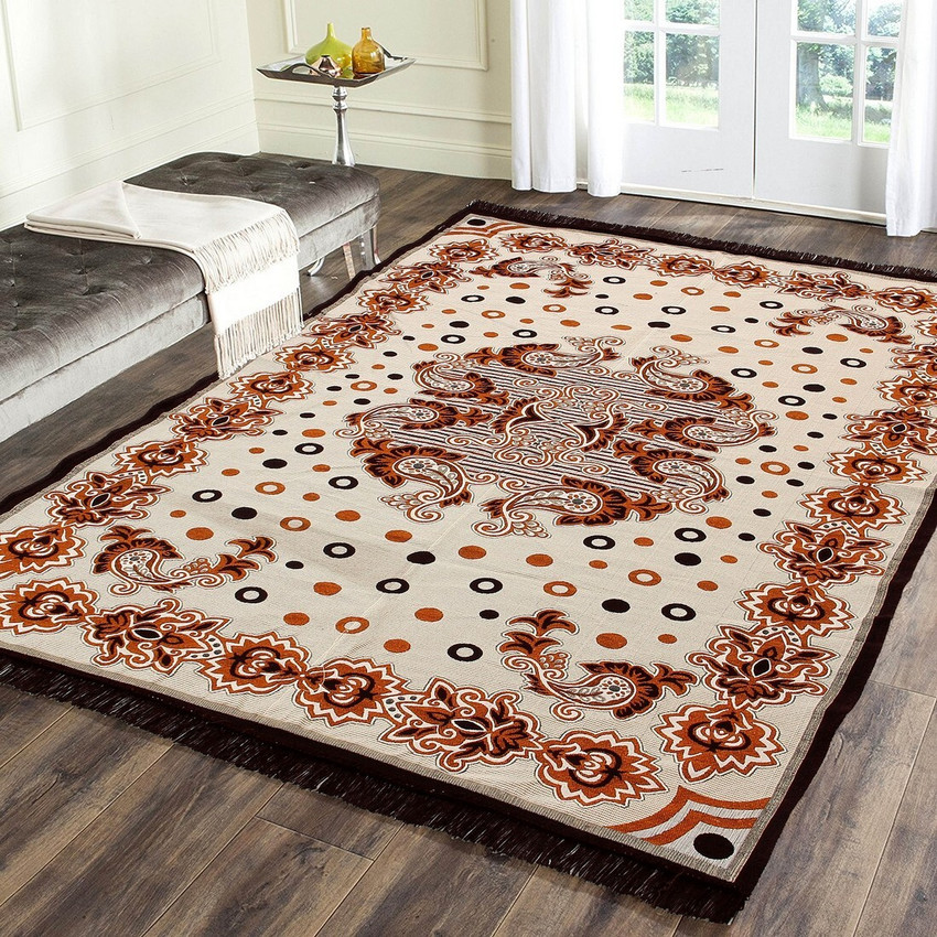 Flipkart SmartBuy Brown Beige Cotton Carpet Buy Flipkart SmartBuy Brown Beige Cotton Carpet Online at Best Price in India Flipkart