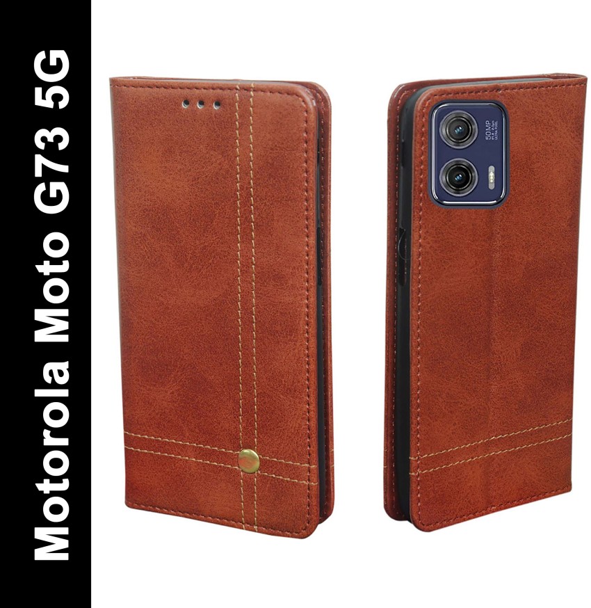 Funda para Motorola Moto G73 5g Kickstand Cover Cierre magnético Cartera de  cuero compatible con Motorola Moto G73 5g Case