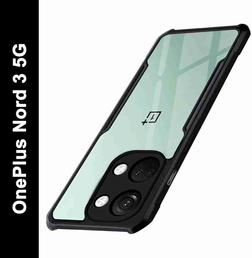 CROMBIE Silicone Crystal Clear Back Cover Case Oneplus Nord 3 5G, 360  Degree Protection