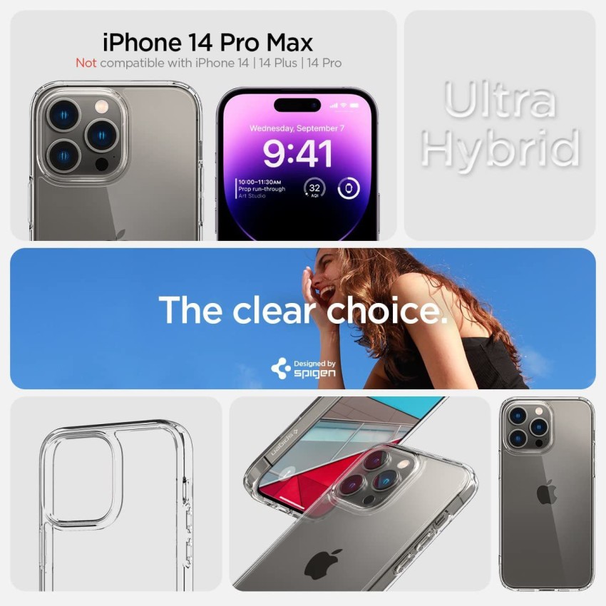 Spigen Ultra Hybrid Back Cover for Apple iPhone 14 Pro Max - Spigen 