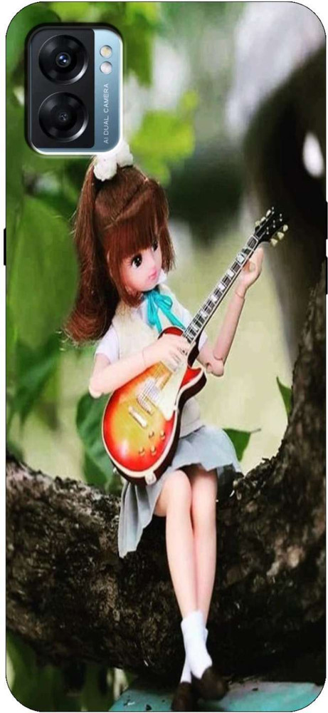 Kotuku Back Cover for Oppo A77S Doll Cute Girl Guitar Back Cover Kotuku Flipkart