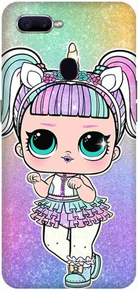 DIKRO Back Cover for realme 2 Pro RMX1807 UNICORN LOL DOLL