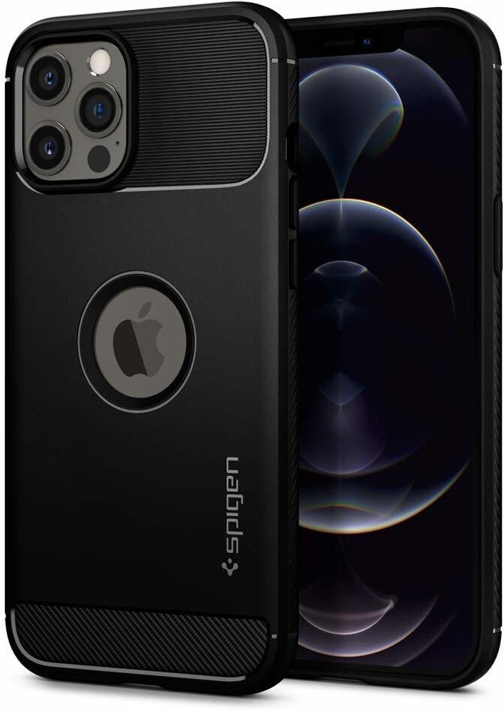 Spigen Rugged Armor Back Cover for Apple iPhone 12 Pro Max Spigen Flipkart