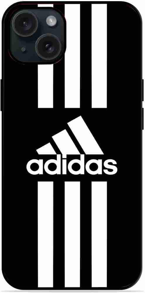 FAZAKA Back Cover for ADIDAS BLACK On Glossy Metal Phone Cover for iPhone 15 Plus FAZAKA Flipkart