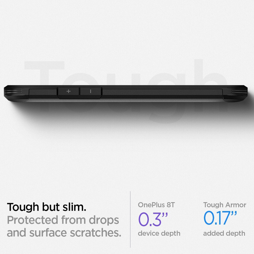 Spigen Tough Armor Back Cover for OnePlus 8T Spigen Flipkart