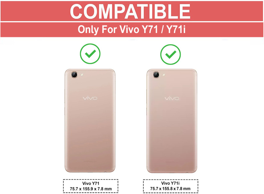 HOT Mobile Vivo 1801 Back Cover Price Y71i Backcover Vivo