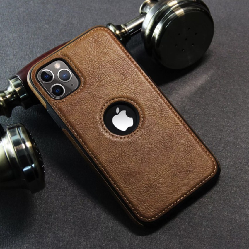 Leather Folio Case for iPhone 11, 11 Pro & 11 Pro Max - Brown
