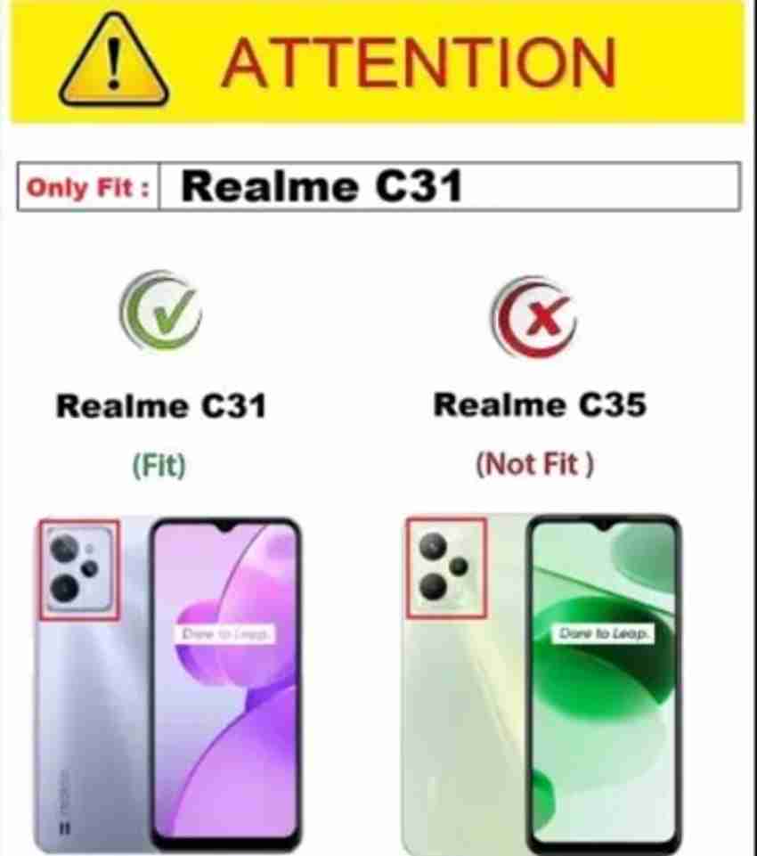 I THINK ENTERPRISES Back Cover for 0.1.201 IPL Realme C231 I
