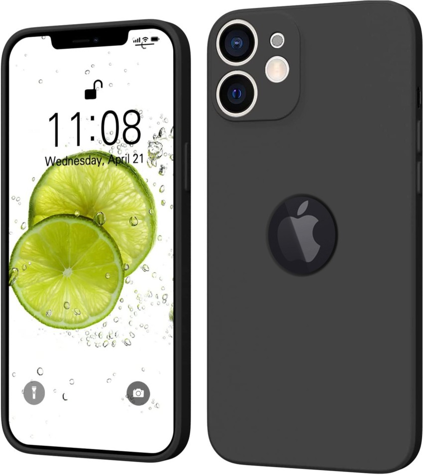 vonzee Back Cover for iPhone 11 Square Edges Liquid Silicone Phone