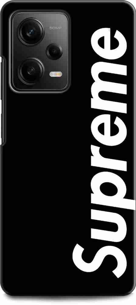 Black supreme iphone case top