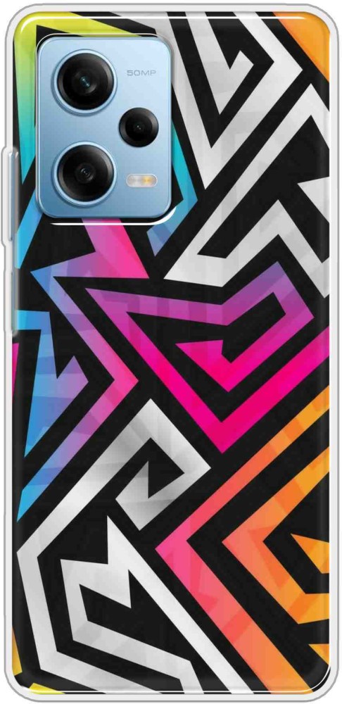 Case Club Multicolor Silicon Shock Proof Back Cover for POCO M6 Pro 5G,  Redmi 12 5G