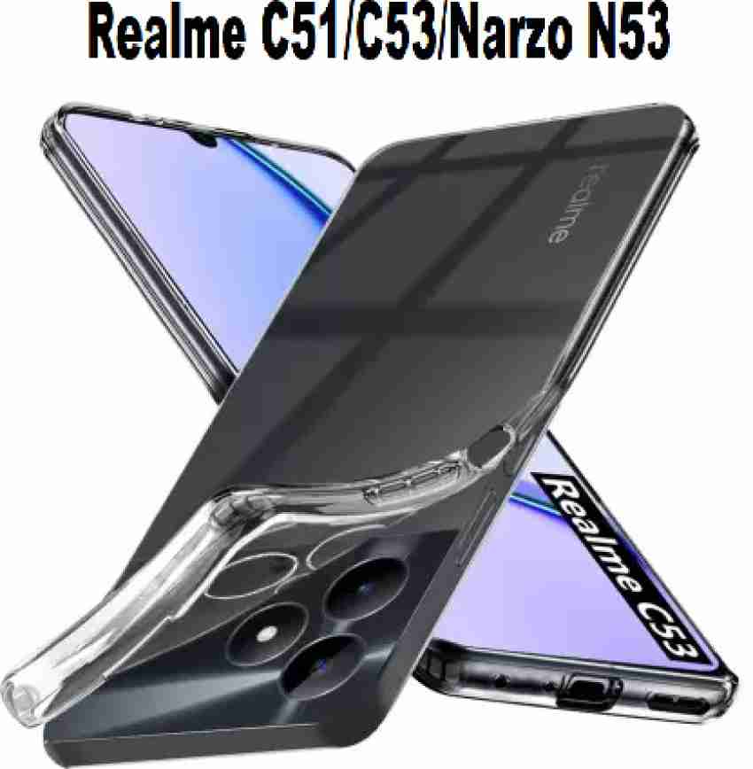 SPAZY CASE® Realme Narzo N53 / Realme C53 / Realme C51 Back Cover
