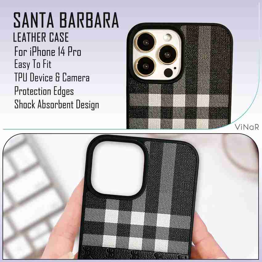 ViNaR Novelties Back Cover for iPhone 14 Pro Santa Barbara Polo
