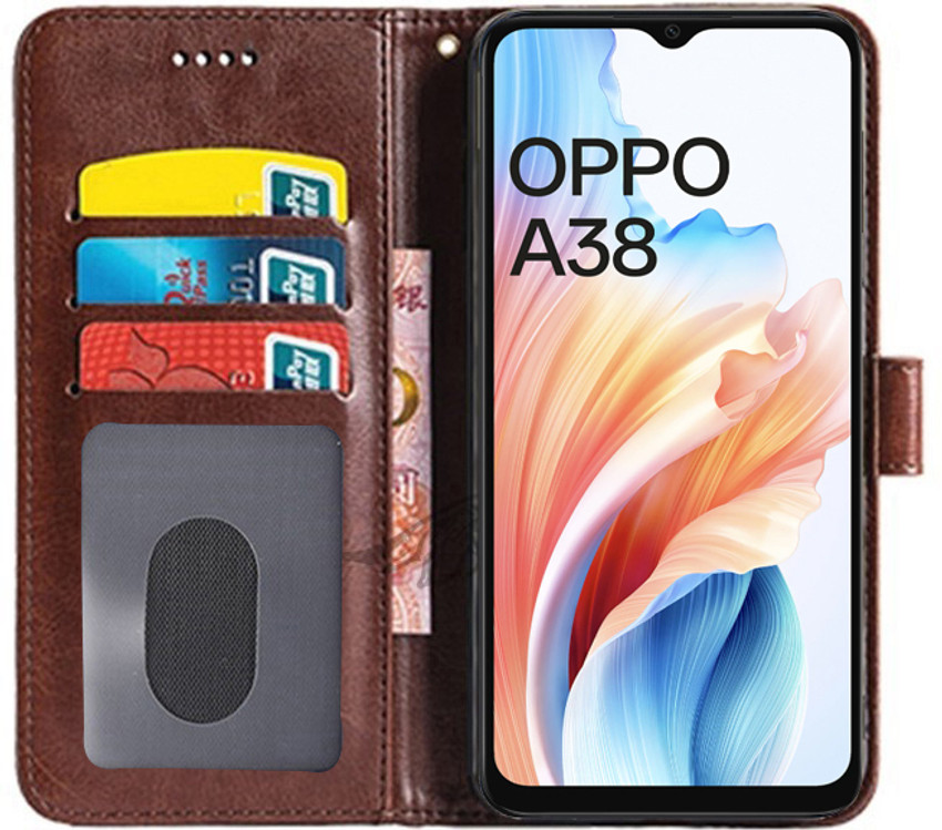 Oppo Mobiles Oppo A9 2021 Flip Cover Leather Mobile Oppo A9 2021