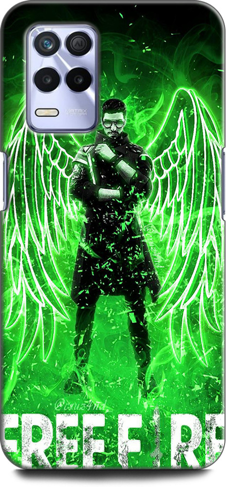 Dronk Back Cover for Realme 8s 5G RMX3381 FREE FIRE GAME QUOTES