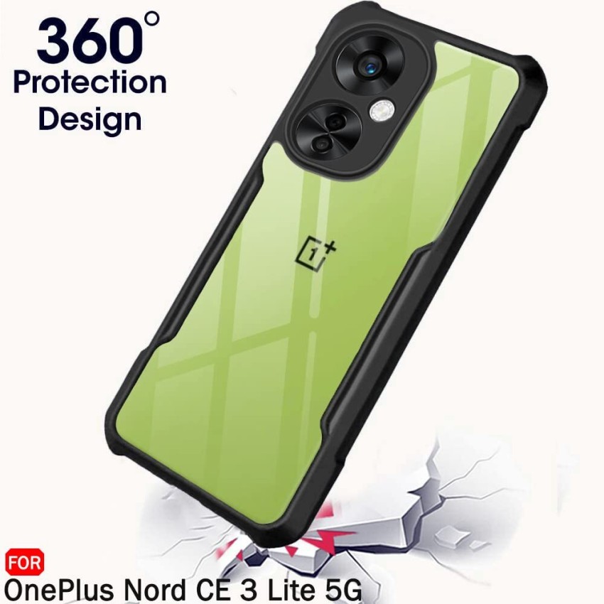 VSHOP Shockproof Crystal Clear for OnePlus Nord CE 2 Lite 5G Back Cover  Case