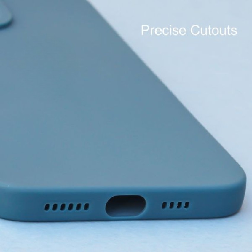  ANDATE Light Blue iPhone 12 Pro Liquid Silicone Case