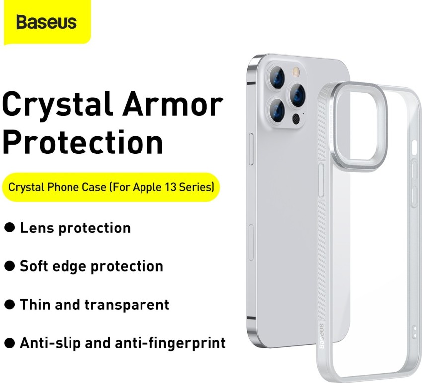 Funda Magnética BASEUS Crystal para iPhone 13 Pro + Cristal