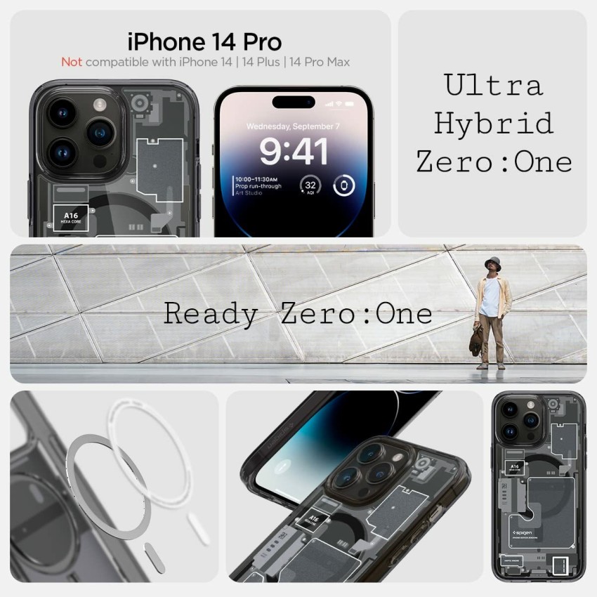 Spigen Ultra Hybrid Magfit Back Cover for Apple iPhone 14 Pro - Spigen 