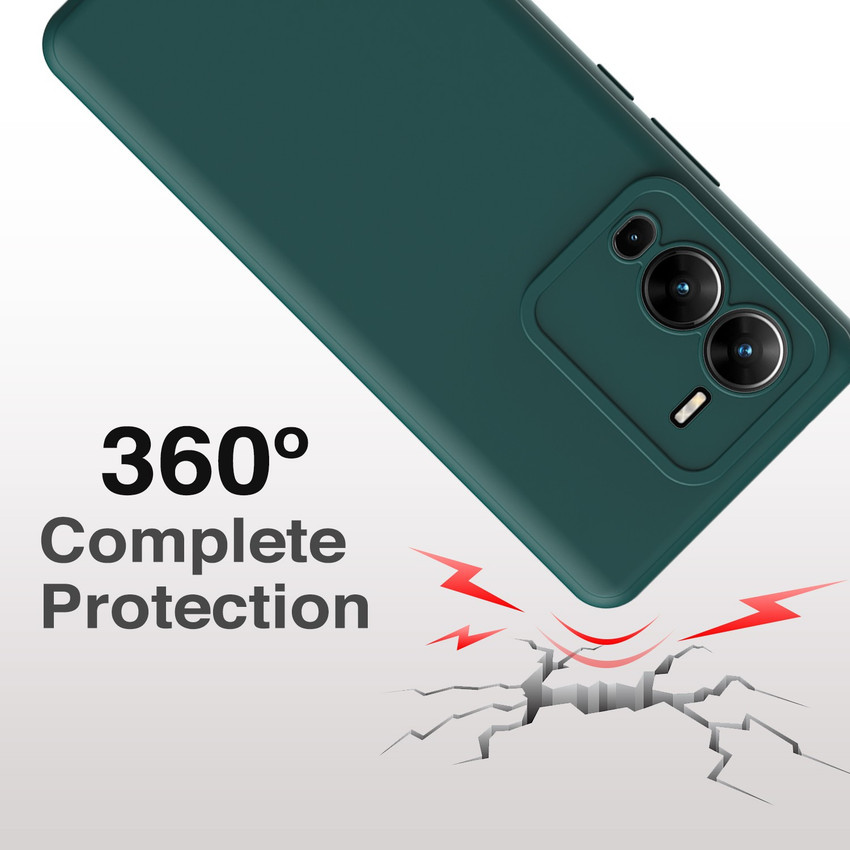 VSHOP Liquid Silicone Vivo V25 Pro 5G Case Cover