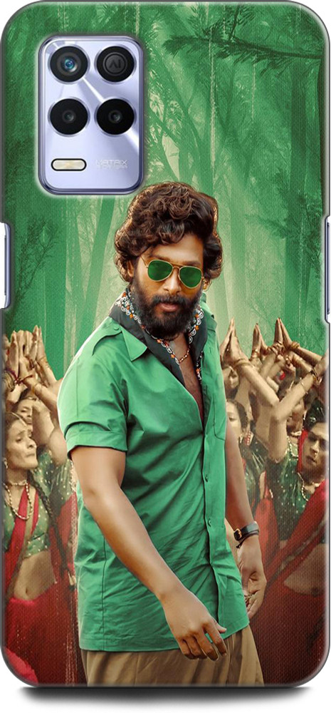 Dronk Back Cover for Realme 8s 5G RMX3381 ALLU ARJUN SHOUTH HERO