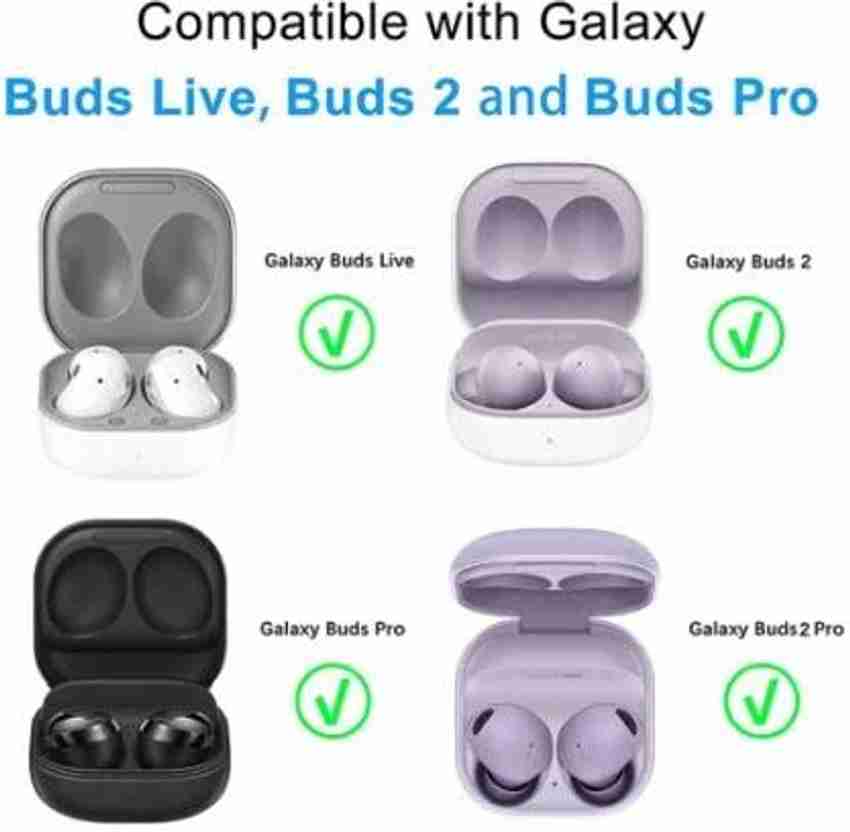 ALMOC Front Back Case for Samsung Galaxy Buds 2 Pro Galaxy