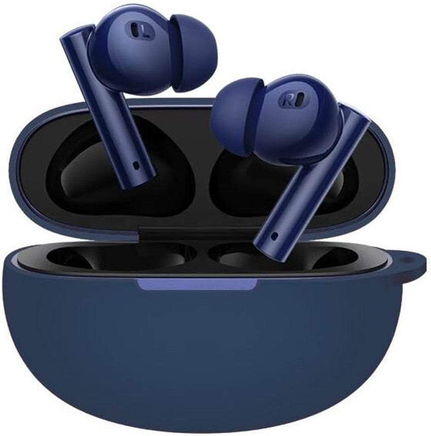 XCREO Back Cover for Soft Silicone Case Cover For Realme Buds Air