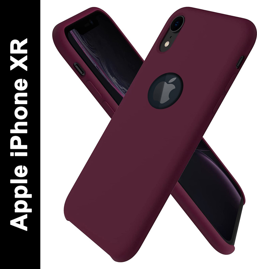 VONZEE Back Cover for iPhone XR Silicone Phone Cover Wireless Charging Support Case