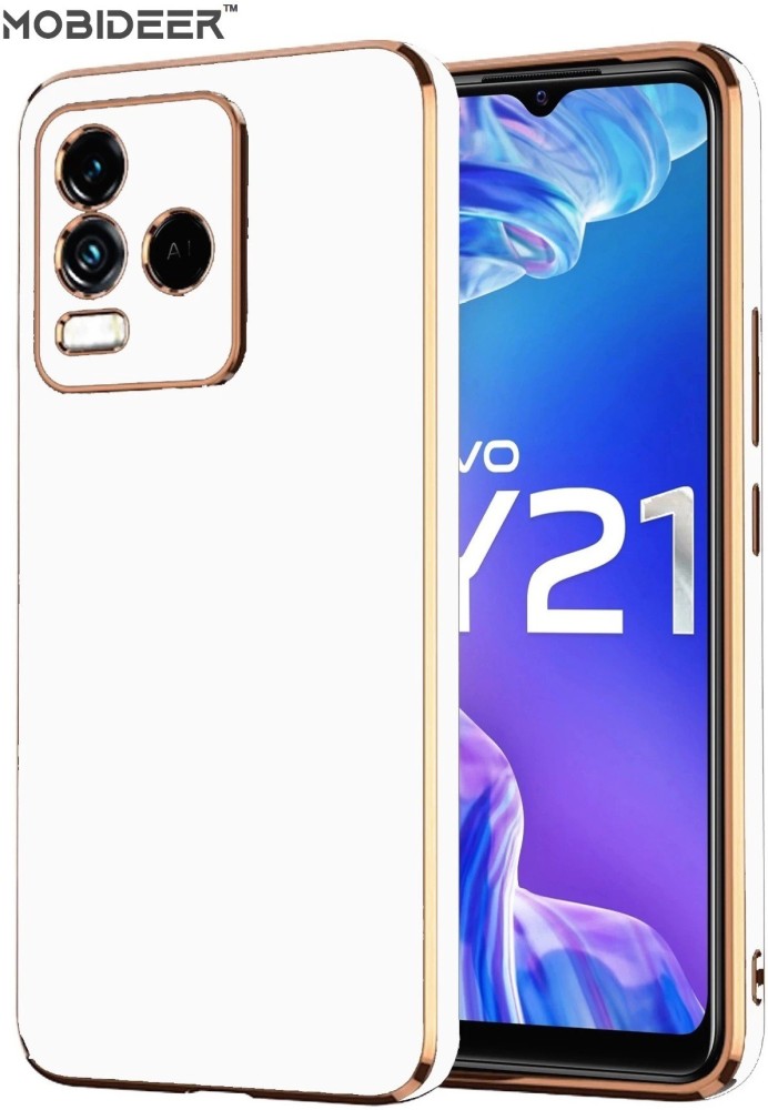 Vivo Y21T Back Cover Gold plated Cover - Full LV