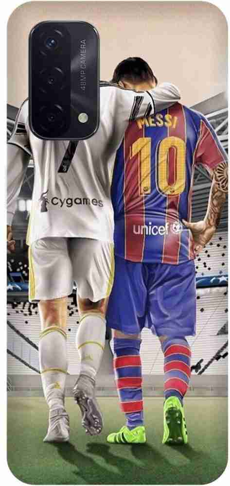 Royal Case Back Cover for OPPO A74 5G LIONEL MESSI CRISTIANO