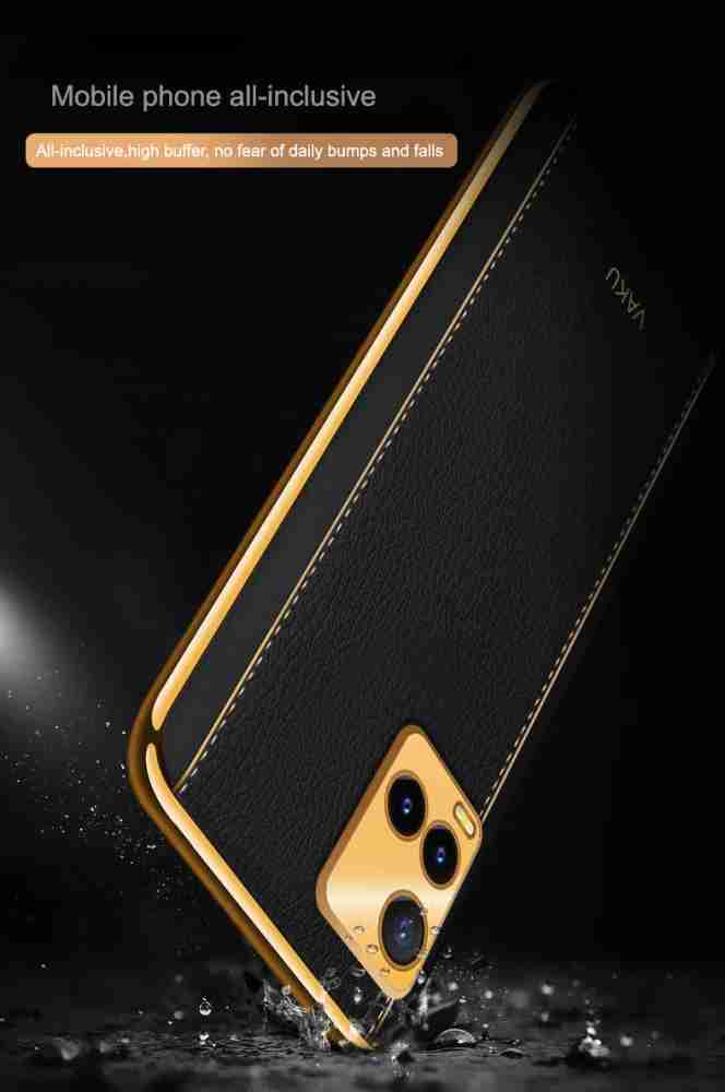 Vivo Y21 Back Cover Gold plated Cover - Supreme LV Mix