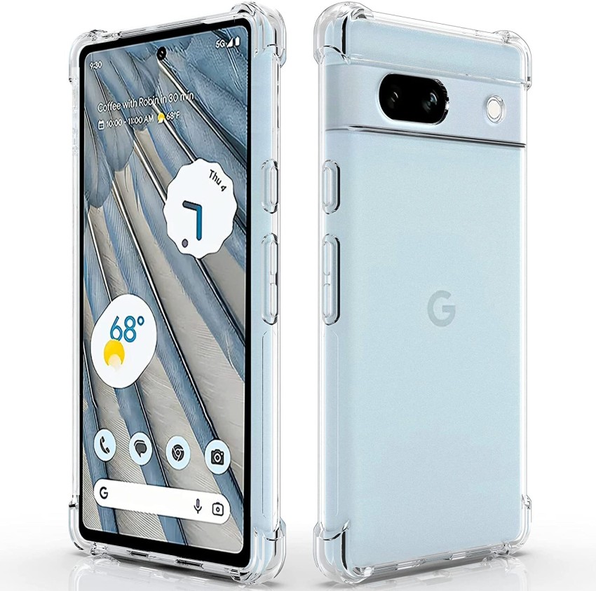 Google Pixel 7a 5G Funda Gel Tpu Silicona transparente dibujo Zapatillas  09