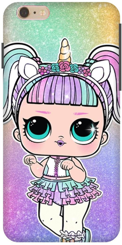 play fast Back Cover for Apple iPhone 6s Plus MN2X2HN UNICORN LOL DOLL TEDDY play fast Flipkart