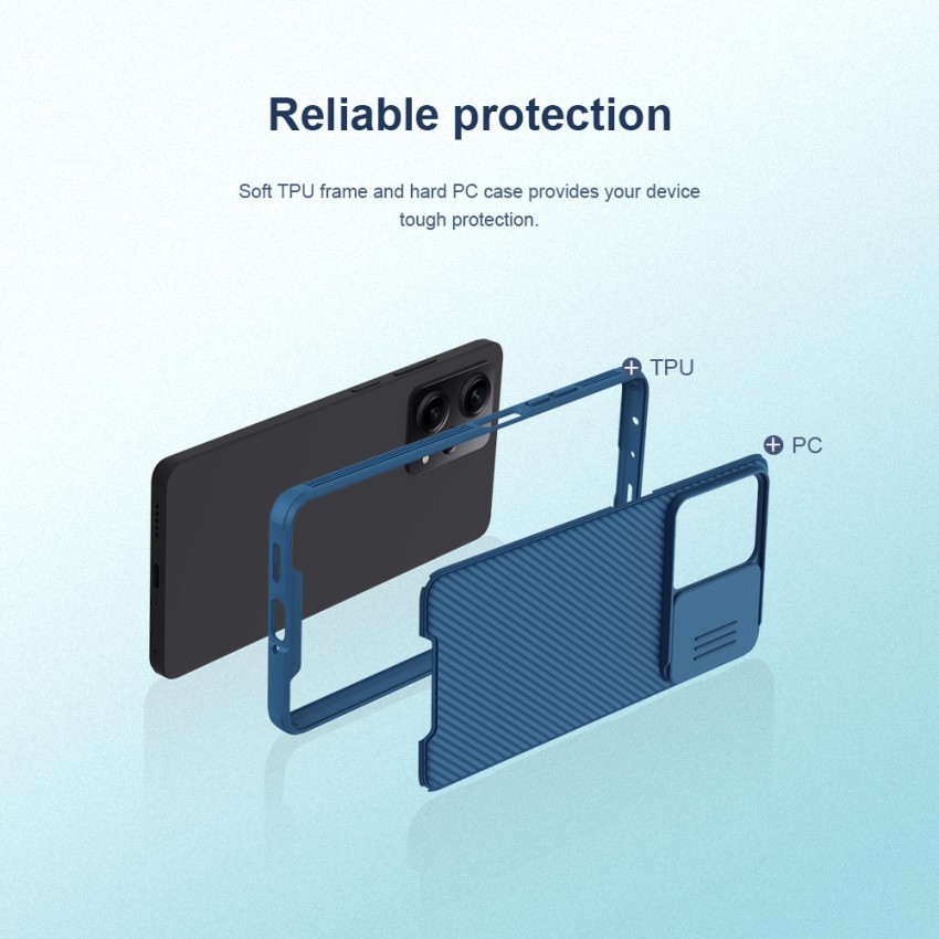 Para Xiaomi redmi Note 12 Pro 5G/Poco X5 Pro 5G, Nillkin Slim Case Funda  protectora con protector de cámara Hard PC TPU Ultra Thin Scratch Phone  Case
