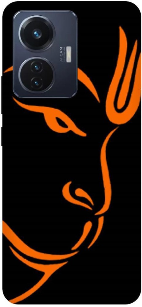 PICHKU Back Cover for VIVO V23 PRO  5G-V2132-HANUMAN,JI,MARUTI,BAJRANG,BALI,BALAJI,JAI SHREE RAM,BHAGWA,HINDU -  PICHKU 