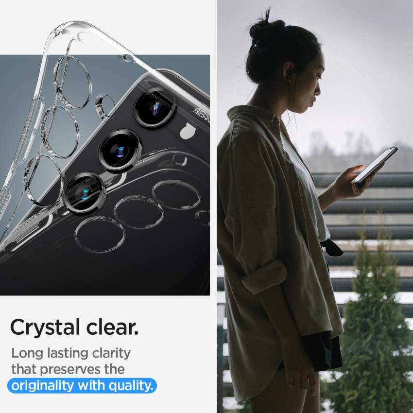 Spigen Liquid Crystal Designed for Galaxy S23 Plus Case (2023) - Crystal  Clear