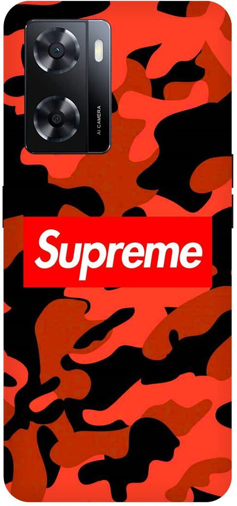 Indus Back Cover for Oppo A57 SUPREME LOGO ART ARMY TEXTURE