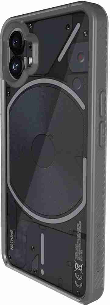 Kapaver Back Cover for Nothing Phone 1 5G, Moon Grey - Kapaver 